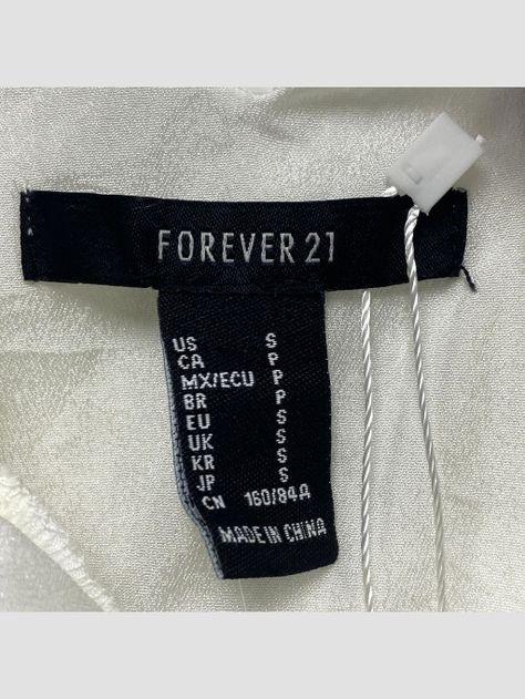 Polera sin mangas FOREVER 21 - Talla S (VOP00861657)-1