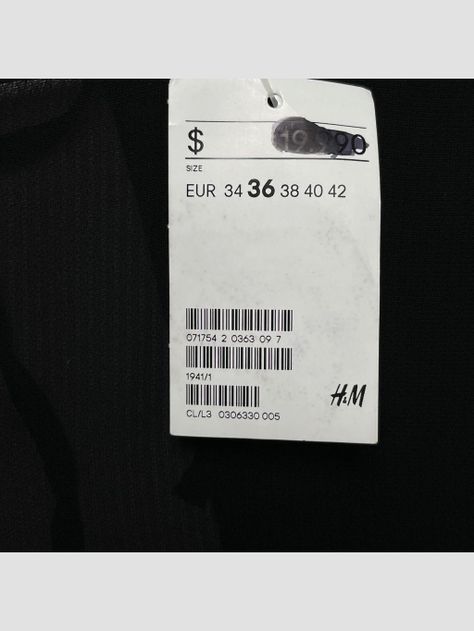 Polera sin mangas H&M - Talla S (VOP00909095)-2