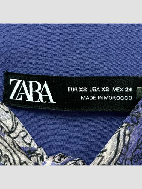 Vestido corto ZARA - Talla XS (VOP00912070)-1