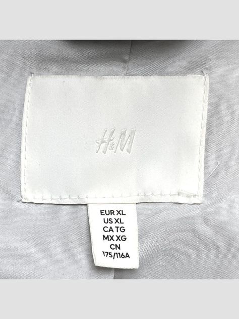 Chaqueta de abrigo H&M - Talla XL (VOP00932014)-1