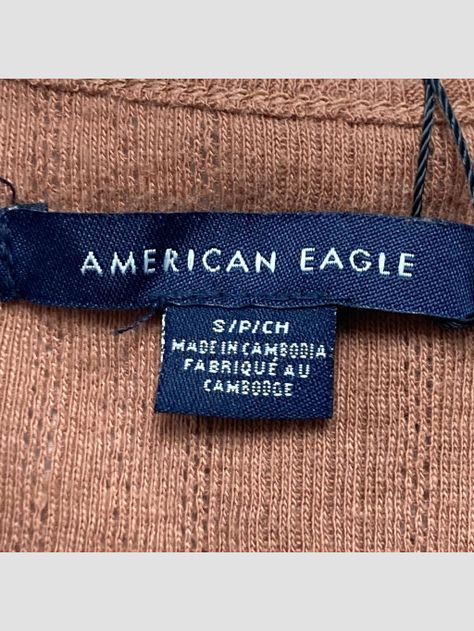 Polera sin mangas AMERICAN EAGLE OUTFITTERS - Talla S (VOP00907546)-1