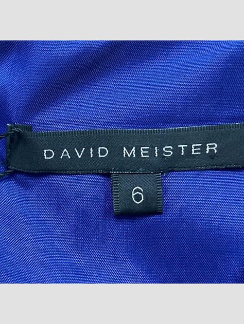Vestido largo DAVID MEISTER - Talla S (VOP00942500)-1