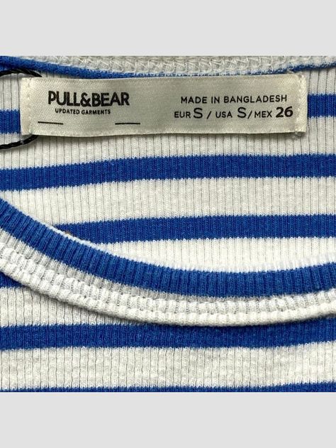 Polera sin mangas PULL&BEAR - Talla S (VOP00948358)-1