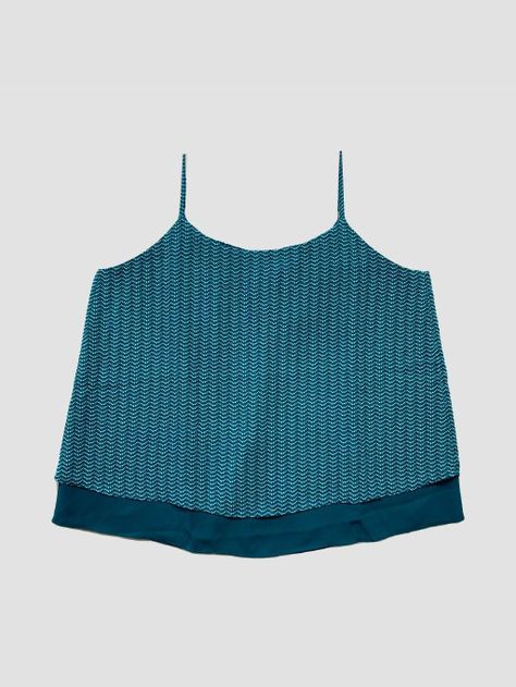 Polera sin mangas MANGO - Talla S (VOP00958108)-0