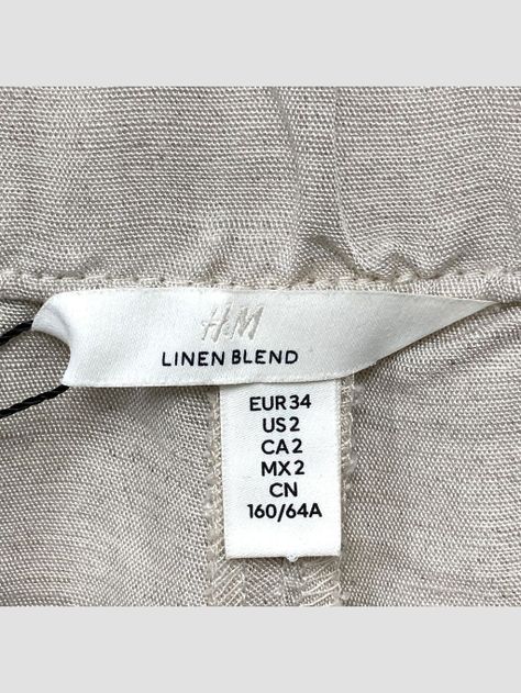 Pantalón H&M - Talla 34 (VOP00913079)-1