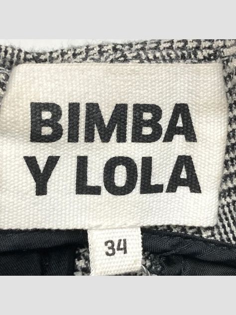 Pantalón BIMBA Y LOLA - Talla 34 (VOP00841440)-1