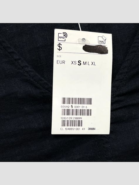Vestido largo H&M - Talla S (VOP00906784)-2