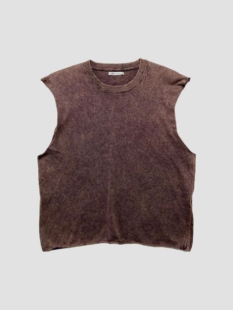 Polera sin mangas ZARA - Talla M (VOP00946171)-0