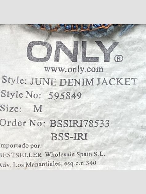 Chaqueta casual ONLY - Talla M (VOP00956984)-2