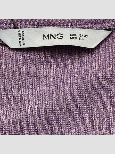 Polera sin mangas MANGO - Talla XS (VOP00949037)-1