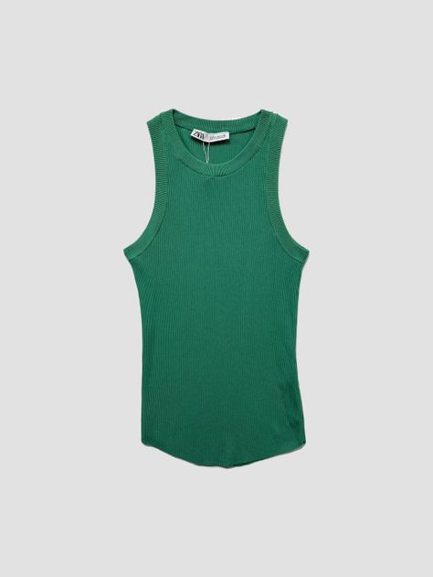 Polera sin mangas ZARA - Talla M (VOP00928245)-0