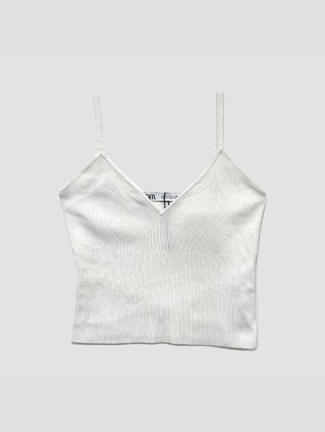 Polera sin mangas ZARA - Talla M (VOP00943671)-0