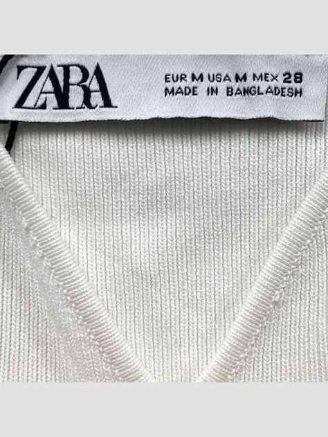 Polera sin mangas ZARA - Talla M (VOP00943671)-1