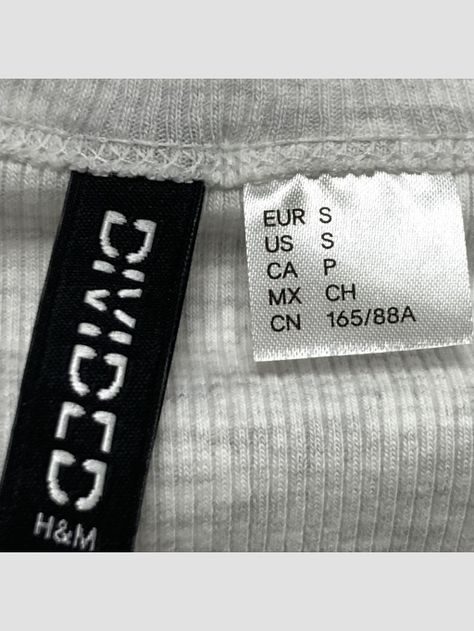 Polera sin mangas H&M - Talla S (VOP00939645)-1