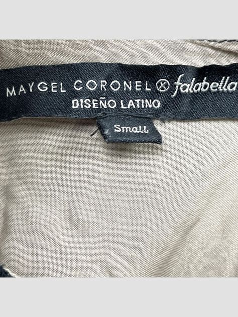 Vestido largo MAYGEL CORONEL X FALABELLA - Talla S (VOP00929595)-1
