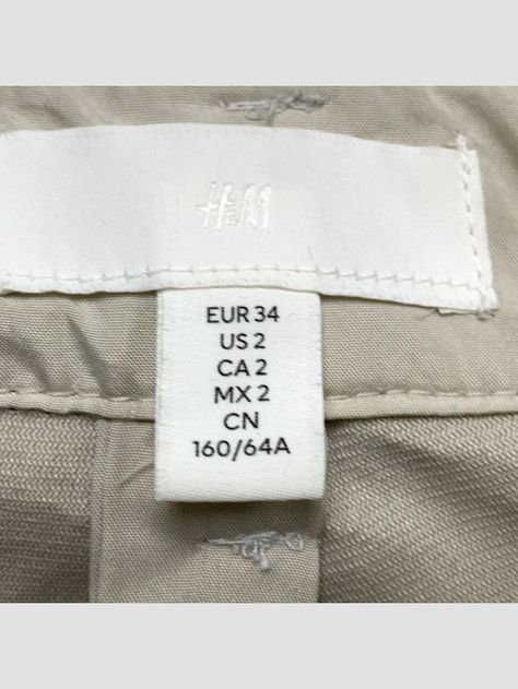Pantalón H&M - Talla 34 (VOP00876515)-1