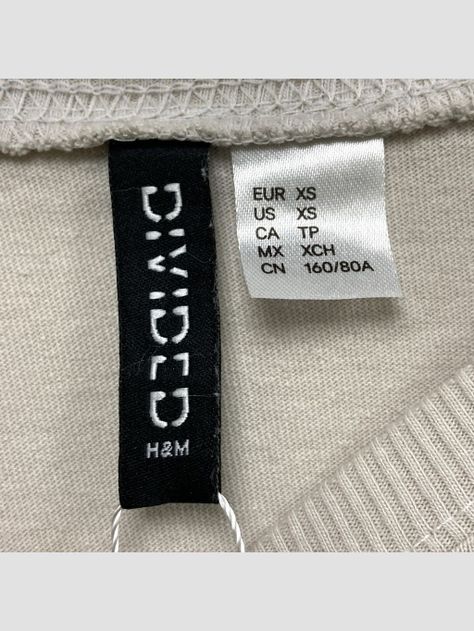 Polera DIVIDED BY H&M - Talla XS (VOP00878365)-1