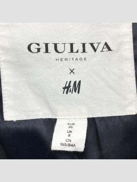 Blazer GIULIVA HERITAGE X H&M - Talla S (VOP00901908)-1