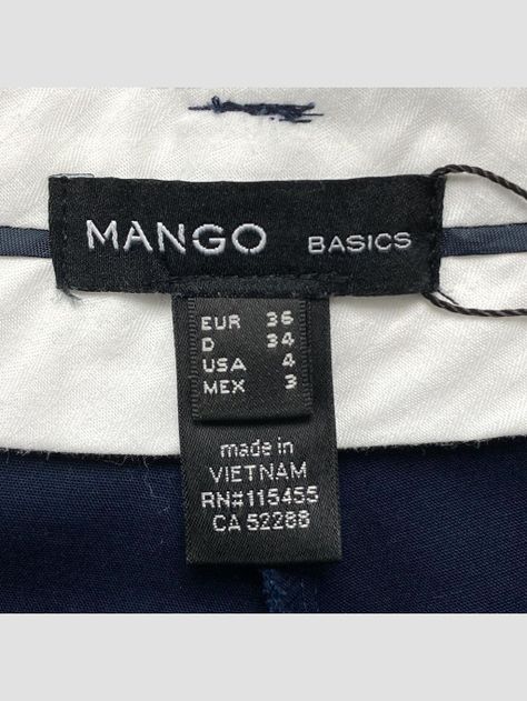 Pantalón MANGO - Talla 36 (VOP00948432)-1