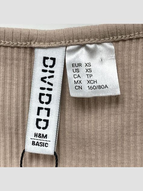 Polera sin mangas H&M - Talla XS (VOP00914533)-1