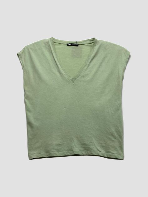 Polera sin mangas ZARA - Talla S (VOP00937332)-0