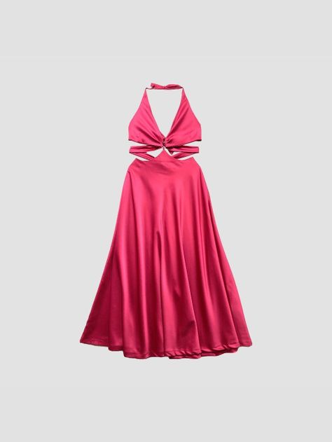 Vestido largo VINTAGE - Talla S (VOP00944033)-0
