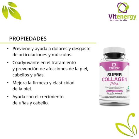 Coenzima Q10 120 Cápsulas + super collagen - pack -1