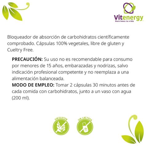 Bloqueador de Absorción de carbohidratos - Regulador Tránsito - Lipo Slim Plus Original-  Pack x3-2