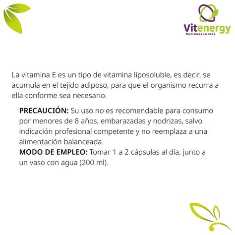 Vitamina E 400  Cápsulas Blandas Antioxidante Piel Cabello-2