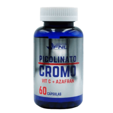 PICOLINATO CROMO + VIT C + AZAFRÁN - 60 CÁPSULAS OFERTA-0