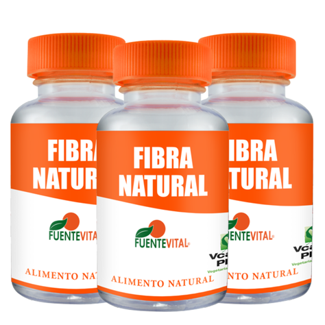  Fibra Natural 180 Cap Intestino Estreñimiento Grat Sabor Neutro pack x3-0