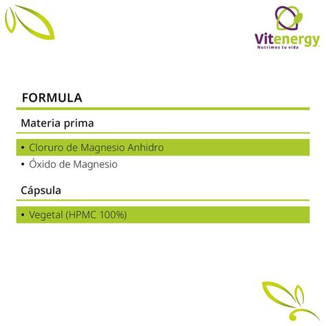 Cloruro de Magnesio 200 Mg - 90 Cápsulas - Pack Oferta x 3-3