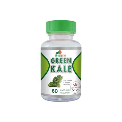Kale + Té Verde+Alga Fucus-Digestivo Adelgazante natural-0