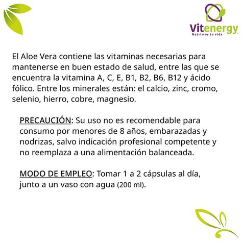 Aloe vera 100% Capsula Vegan estreñimiento, digestion x 3-2