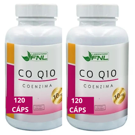 Coenzima  Q10- 240 Capsulas10 mg pack x2-0