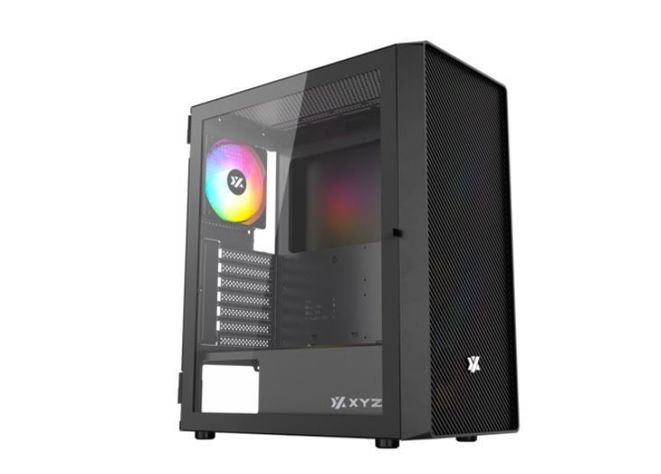 Gabinete Gamer XYZ AIRONE 50 Mesh, 4x Ventiladores ARGB 120/140mm, USB 3.0, ATX-0