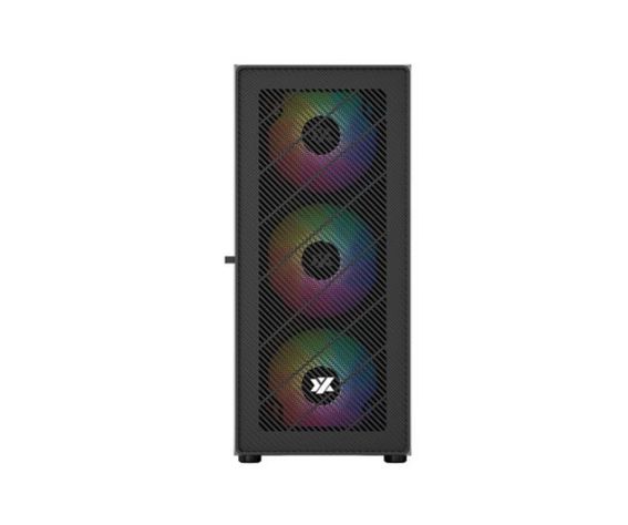 Gabinete Gamer XYZ AIRONE 50 Mesh, 4x Ventiladores ARGB 120/140mm, USB 3.0, ATX-3