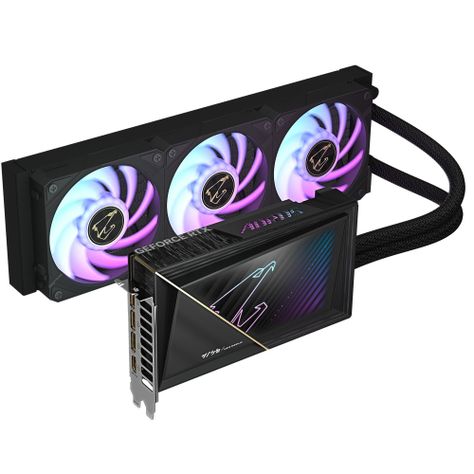 Tarjeta de Video AORUS Nvidia GeForce RTX 5080 XTREME WATERFORCE, 16GB GDDR7, 256-bit-2