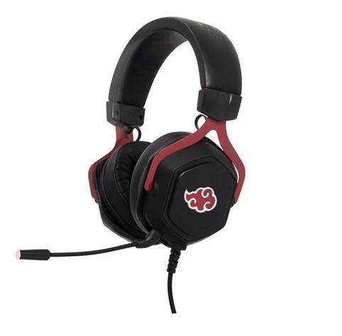 Audífonos Gamer Checkpoint HX-200 Akatsuki, 7.1 Virtual, Iluminación LED, Negro/Rojo-0