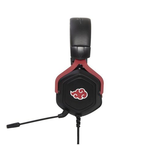 Audífonos Gamer Checkpoint HX-200 Akatsuki, 7.1 Virtual, Iluminación LED, Negro/Rojo-1