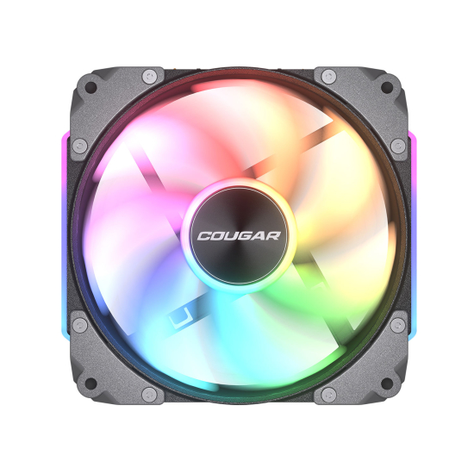 Ventilador Cougar Apolar, ARGB, 120mm, Color Negro, 1 Unidad-2
