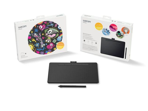Tableta Digitalizadora Wacom Intuos Bluetooth Creative Pen Tablet (Medium, Black)-3