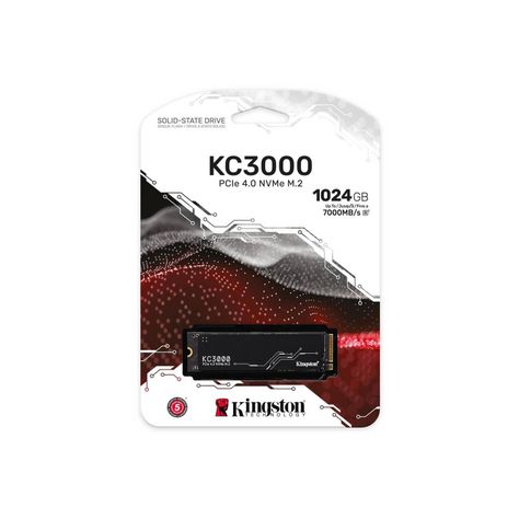 Unidad de Estado Sólido Kingston KC3000, 1TB, PCIe 4.0 NVMe M.2, 7000MB/s-2
