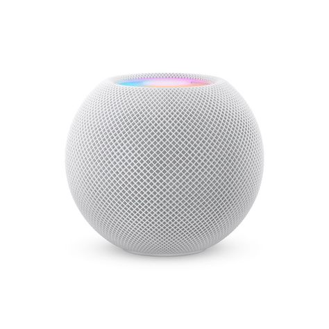 Asistente Virtual Apple Homepod Mini, Audio 360º, Cancelación de Ruido, Blanco-0