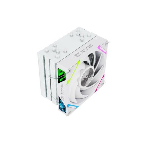 Disipador para CPU XYZ THERMAX 6, 1x Ventilador Vortex 120mm, 6 Heatpipes, A-RGB, Blanco -3