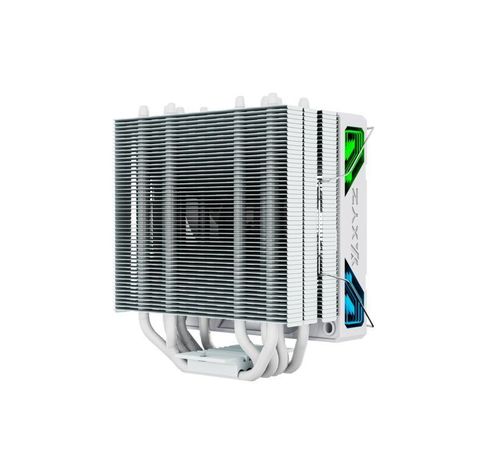 Disipador para CPU XYZ THERMAX 6, 1x Ventilador Vortex 120mm, 6 Heatpipes, A-RGB, Blanco -4