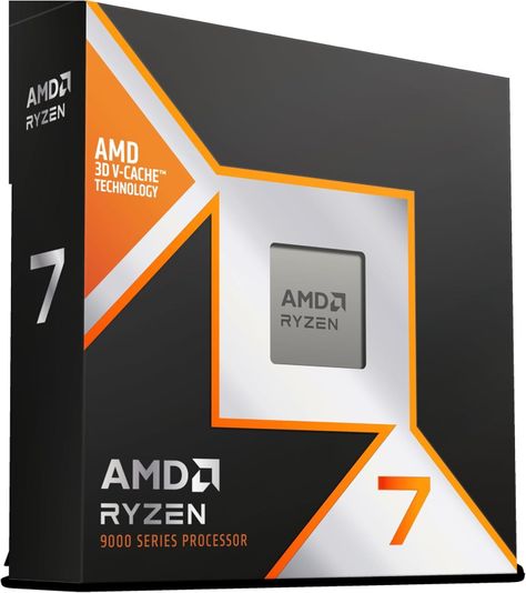 Procesador AMD Ryzen 7 9800X3D, 4.7GHz (5.2GHz Turbo), 8 Cores, 16 Threads, Socket AM5-1