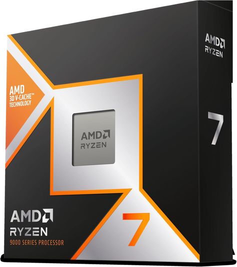 Procesador AMD Ryzen 7 9800X3D, 4.7GHz (5.2GHz Turbo), 8 Cores, 16 Threads, Socket AM5-2