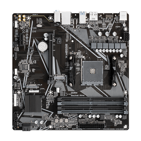 Placa Madre Gigabyte B550M K, AMD Socket AM4, SATA 6Gb/s, Micro-ATX, USB 3.1 Gen 1, PCIe 4.0-3