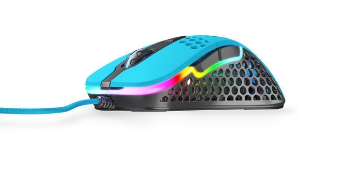 Mouse Gamer XTRFY M4 RGB Miami Blue-1